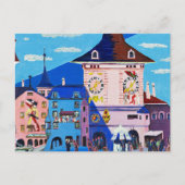 Bern met Belltower van Ernst Ludwig Kirchner Briefkaart (Voorkant)