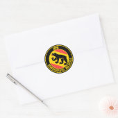 Bern Round Emblem Ronde Sticker (Envelop)