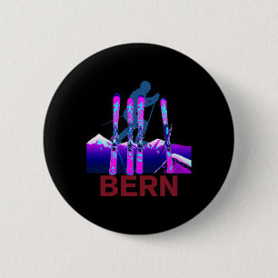 Bern Skiën en Snowboarden Retro jaren 90 Bern Ski Ronde Button 5,7 Cm