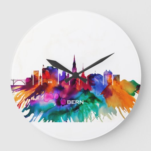 Bern Skyline Grote Klok (Voorkant)
