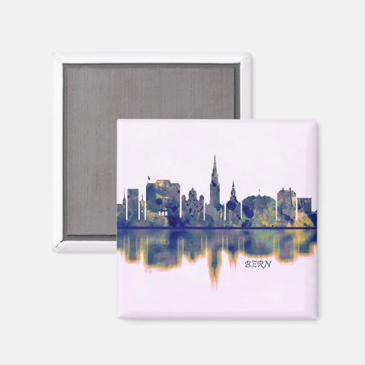 Bern Skyline Magneet (Voorkant / Achterkant)