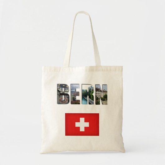 Bern Swiss Flag Tote Bag (Voorkant)