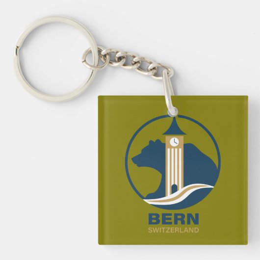 Bern Switzerland Europe Sleutelhanger (Voorkant)