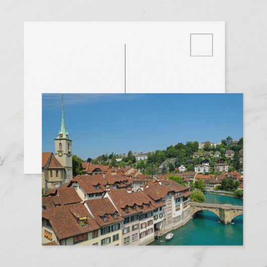 Bern Uitzicht Briefkaart (Voorkant / Achterkant)