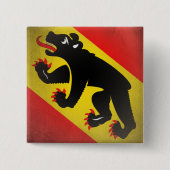 Bern Vierkante Button 5,1 Cm (Voorkant)