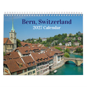 Bern Zwitserland 2027 Agenda Kalender