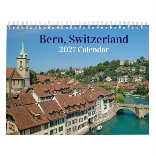 Bern Zwitserland 2027 Agenda Kalender (Hoes)