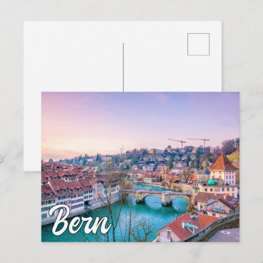 Bern, Zwitserland Briefkaart (Voorkant / Achterkant)