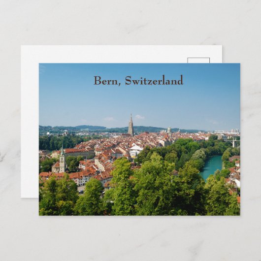 Bern Zwitserland Briefkaart (Voorkant / Achterkant)