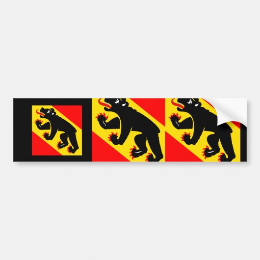 Bern, Zwitserland Bumpersticker (Voorkant)