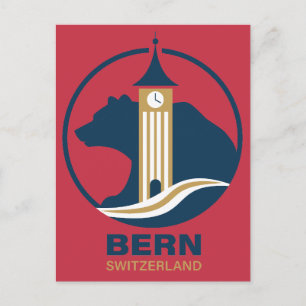 Bern Zwitserland Europa Briefkaart