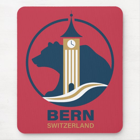 Bern Zwitserland Europa Muismat (Voorkant)