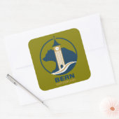 Bern Zwitserland Europa Vierkante Sticker (Envelop)