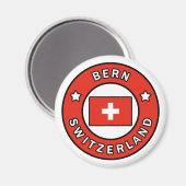 Bern Zwitserland Magneet (Voorkant / Achterkant)