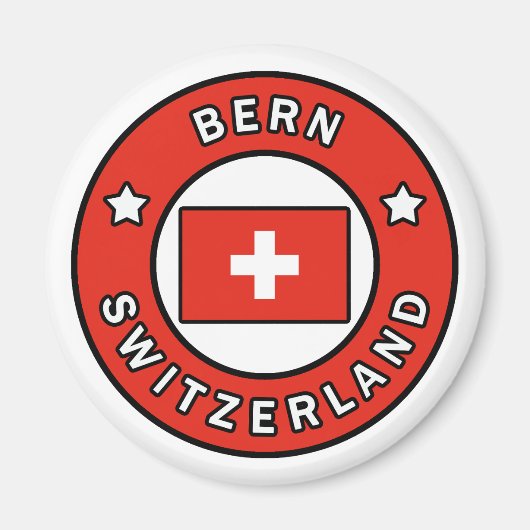Bern Zwitserland Magneet (Voorkant)