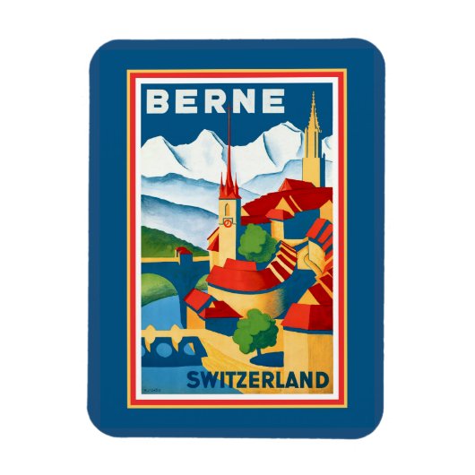 Bern, Zwitserland Magnet Magneet (Verticaal)