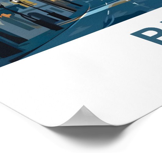 Bern Zwitserland Reisprint Poster (Hoek)