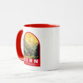 Bern Zwitserland Reizen Kunst Vintage Mok (Voorkant links)