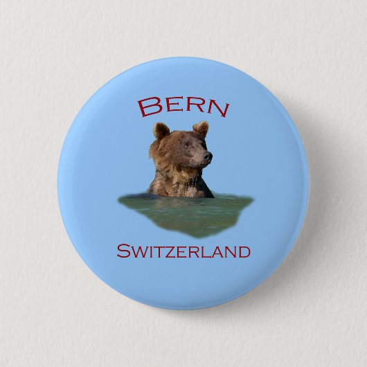 Bern, Zwitserland Ronde Button 5,7 Cm (Voorkant)