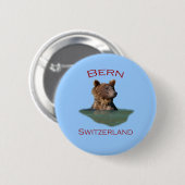 Bern, Zwitserland Ronde Button 5,7 Cm (Voorkant /achterkant)