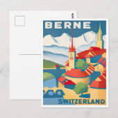 Bern Zwitserland vintage Briefkaart (Voorkant / Achterkant)