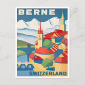 Bern Zwitserland vintage Briefkaart (Voorkant)