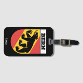 Bern, Zwitserland | Zwitserse vuurwapenschild Bagagelabel (Voorkant (horizontaal))