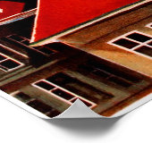 Bern, Zwitserse reisposter Poster (Hoek)