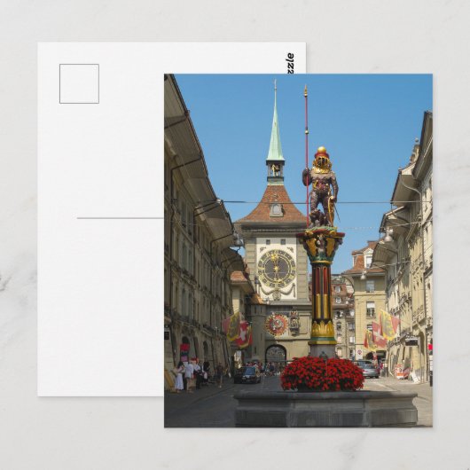 Bern Zytglogge Briefkaart (Voorkant / Achterkant)