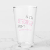 Bernadette ding dat je niet zou begrijpen glas (Achterkant)