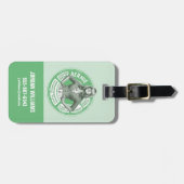 Bernadette Info Graphic Bagagelabel (Voorkant horizontaal)