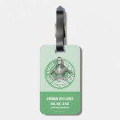 Bernadette Info Graphic Bagagelabel (Achterkant verticaal)