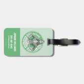 Bernadette Info Graphic Bagagelabel (Achterkant horizontaal)