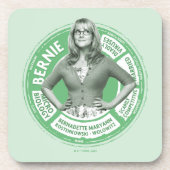 Bernadette Info Graphic Bier Onderzetter (Voorkant)