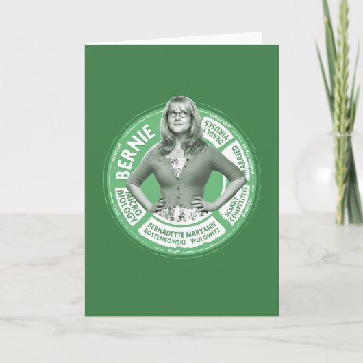 Bernadette Info Graphic Kaart (Voorkant)