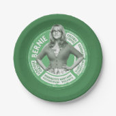 Bernadette Info Graphic Papieren Bordje (Voorkant)