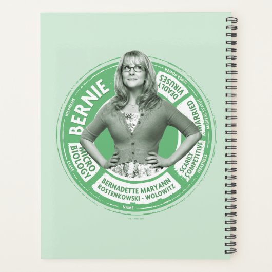 Bernadette Info Graphic Planner (Achterkant)