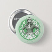 Bernadette Info Graphic Ronde Button 5,7 Cm (Voorkant /achterkant)