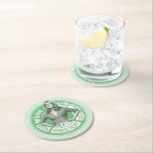 Bernadette Info Graphic Ronde Kartonnen Onderzetter (Insitu)