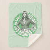 Bernadette Info Graphic Sherpa Deken (Voorkant)