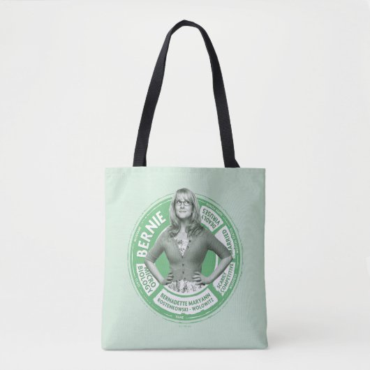 Bernadette Info Graphic Tote Bag (Voorkant)
