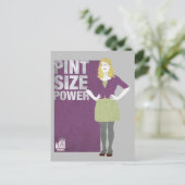 Bernadette | Vermogensgrootte van de pen Briefkaart (Staand voorkant)