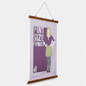 Bernadette | Vermogensgrootte van de pen Hangend Wandkleed (Gebogen)