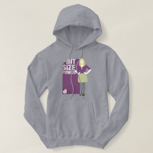 Bernadette | Vermogensgrootte van de pen Hoodie (Design voorkant)