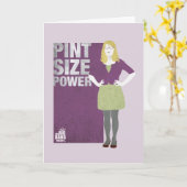 Bernadette | Vermogensgrootte van de pen Kaart (Gele Bloem)