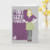 Bernadette | Vermogensgrootte van de pen Kaart (Gele Bloem)