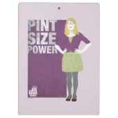 Bernadette | Vermogensgrootte van de pen Klembord (Achterkant)