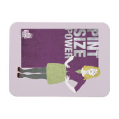 Bernadette | Vermogensgrootte van de pen Magneet (Horizontaal)