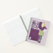 Bernadette | Vermogensgrootte van de pen Notitieboek (Binnen)