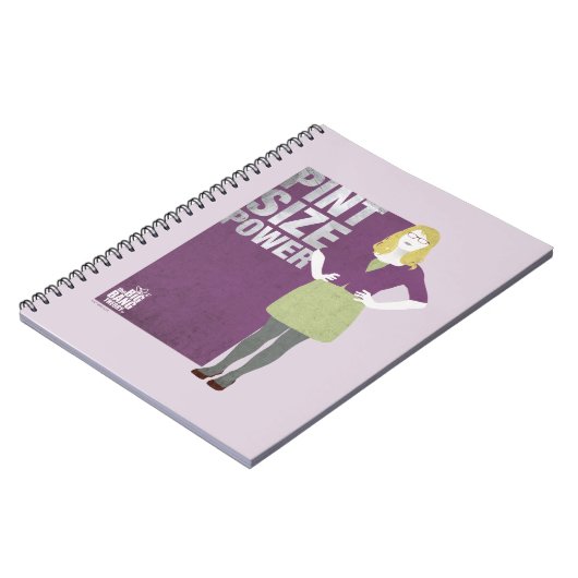 Bernadette | Vermogensgrootte van de pen Notitieboek (Linkerzijde)